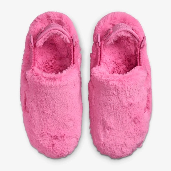 Nike Womens Calm Mule SE 'Playful Pink Fur' FZ3119-600 Size 7 - Picture 4 of 9